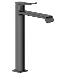 Смеситель для умывальника высокий MIXXUS PREMIUM DALI 001 HIGH NUT GRAPHITE (Цвет графит) (MI6757)